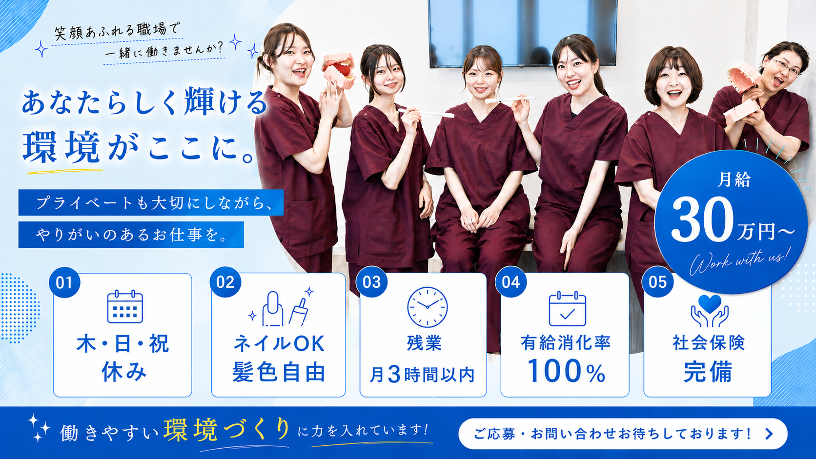 うけがわ歯科元郷医院 job